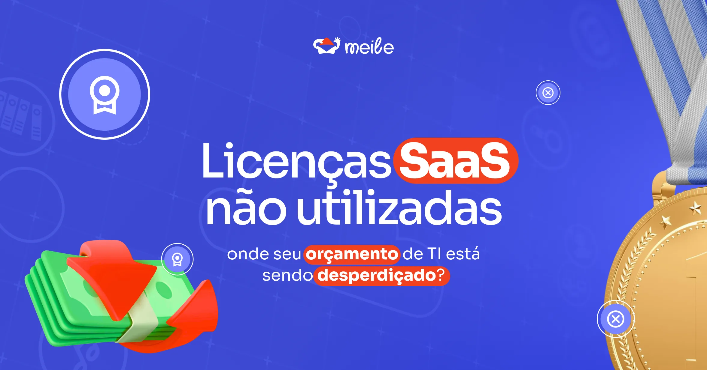 Licenças SaaS Não Utilizadas: Onde Seu Orçamento Está Indo