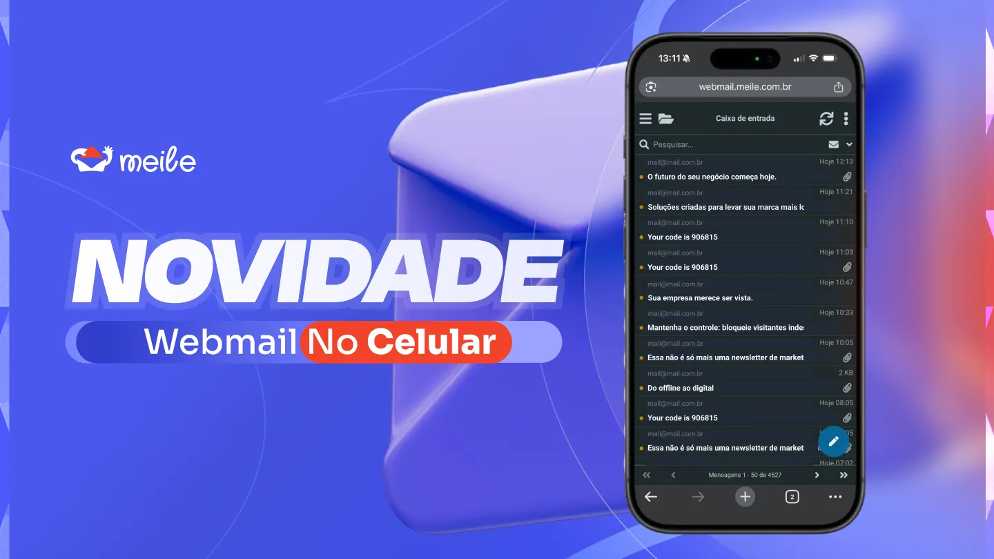 Webmail da Meile no Celular: Sem App, Sem Problema