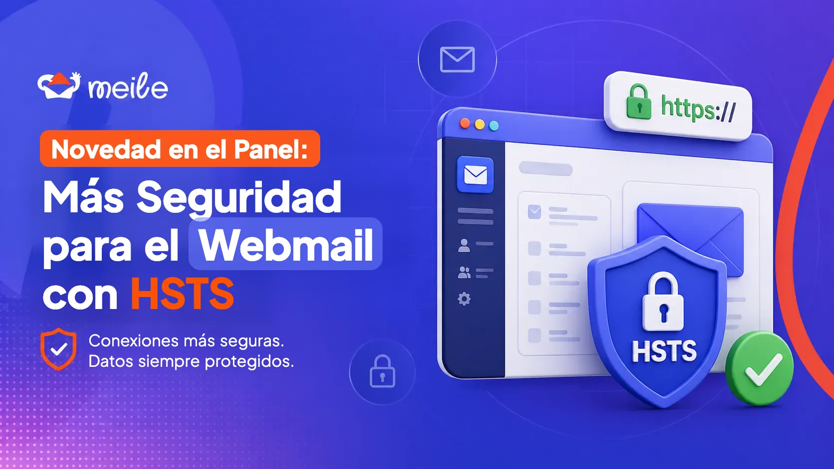 Novedad en el Panel: Más Seguridad para el Webmail con HSTS
