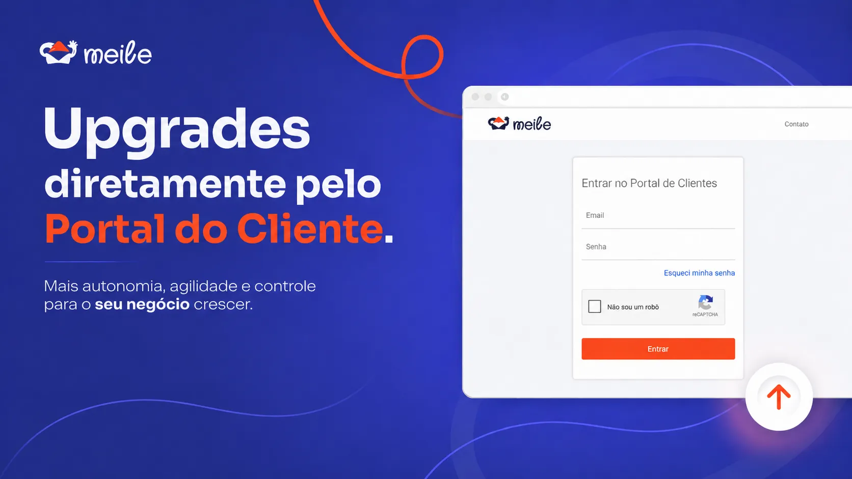 Upgrades diretamente pelo Portal do Cliente