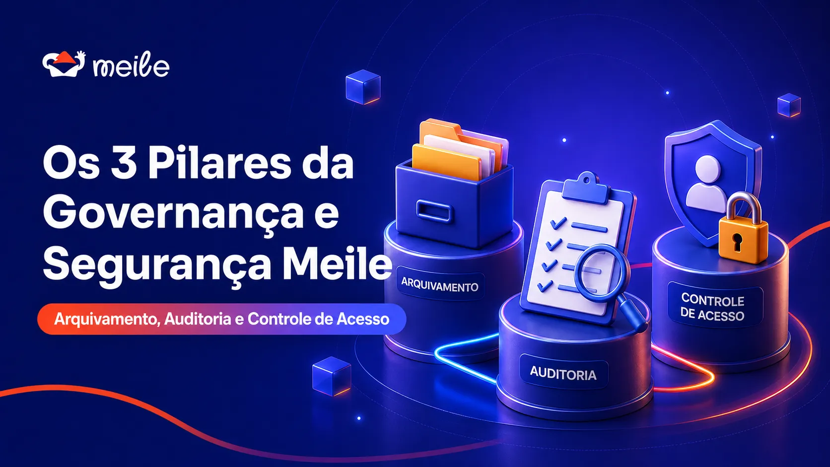 Os 3 Pilares da Governança e Segurança Meile
